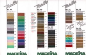 Madeira Metallic farvekort